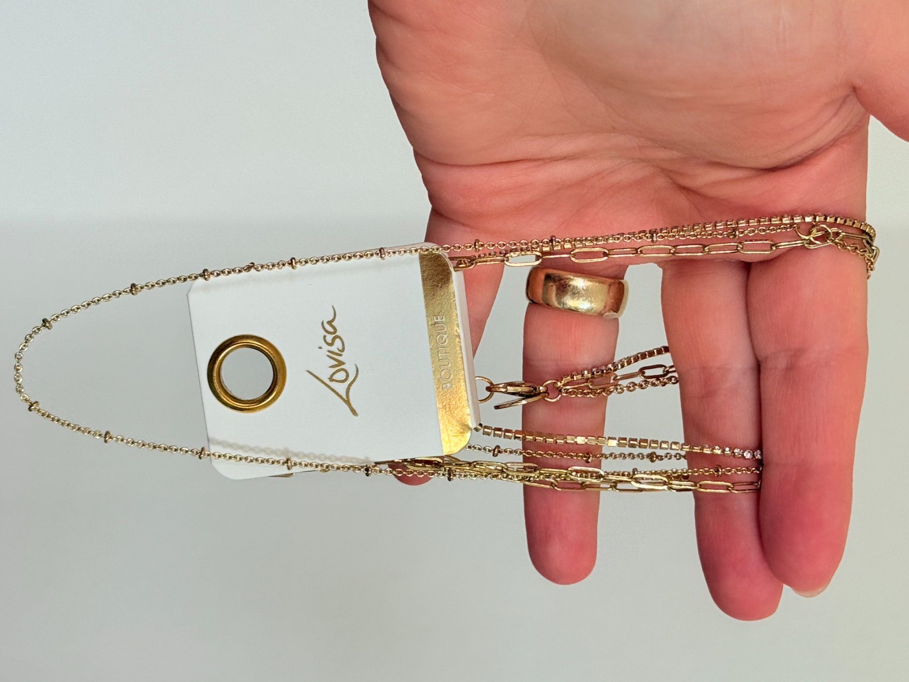 Colliers: Collier double rangs Lovisa neuf – Neuf avec emballage d'origine à Genève par AGBERG 8