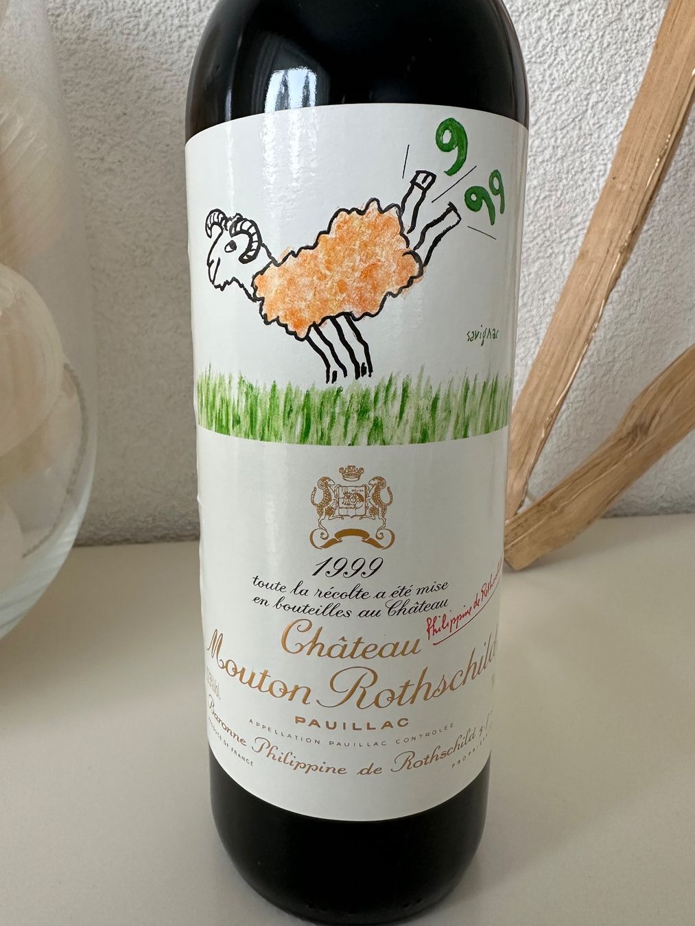 Mouton Rothschild Vino: Château Mouton Rothschild 1999 – Nuovo (secondo la descrizione) da Yens venduto da Rilou80 1