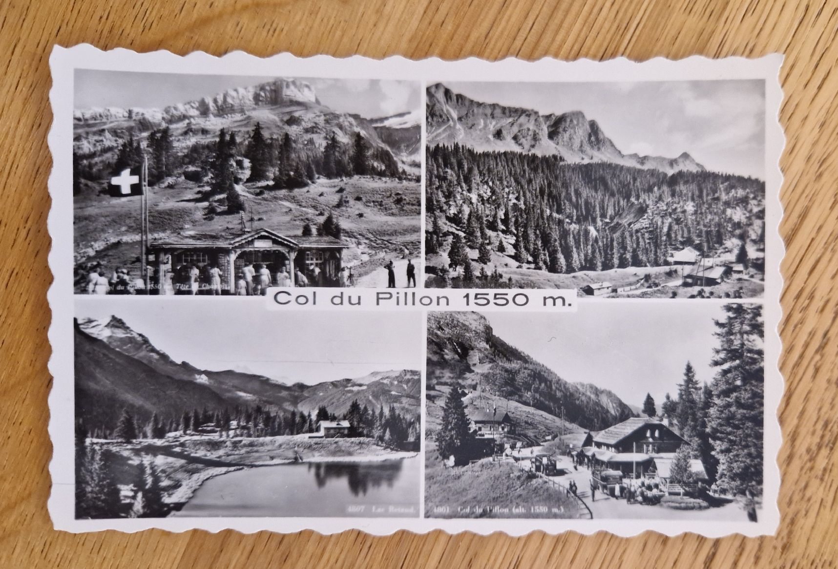 Ansichtskarten: 4 Karten Col de Pillon – Gebraucht aus Ebikon von Donar50 3