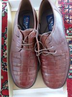 Braune CORAMI Lederschuhe Gr. 40 - Neu-Swiss Design 