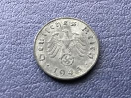 1 Reichspfennig Drittes Reich 1943 F