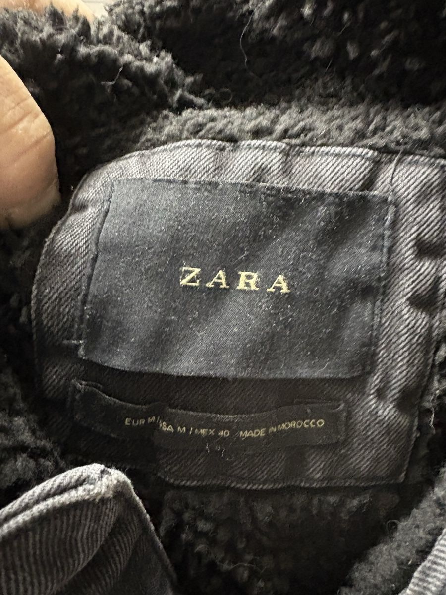 Zara Giacche: ZARA  Schwarz Jeans Jacke grösse M – Usato da Thun venduto da jeff070 1