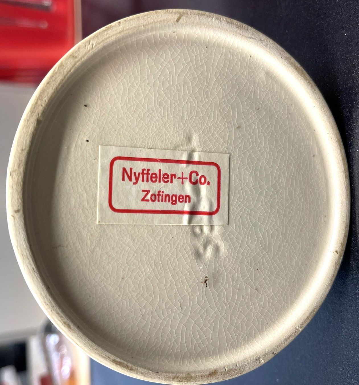 Sonstiges: Keramik Ölflasche - Nyffeler - 27.5cm – Gebraucht aus Oftringen von Vucki 2
