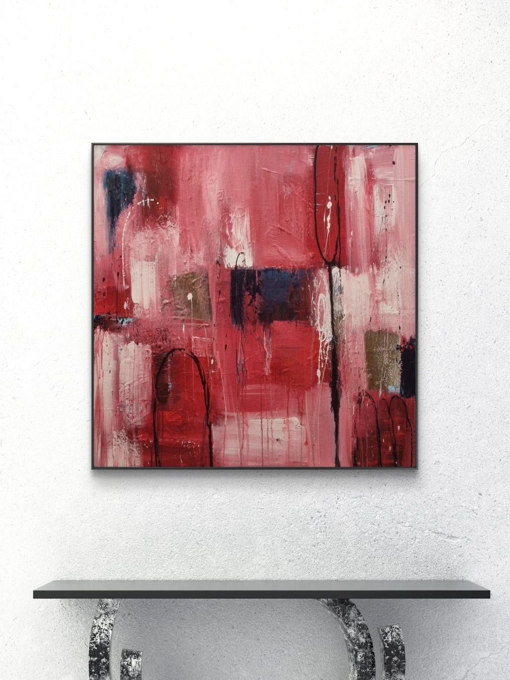 Dipinti: Originales abstraktes Bild 80x80cm – Nuovo (secondo la descrizione) da Urdorf venduto da Contra8