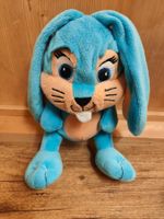 Süsser blauer Plüschhase, Kuscheltier, Funny10