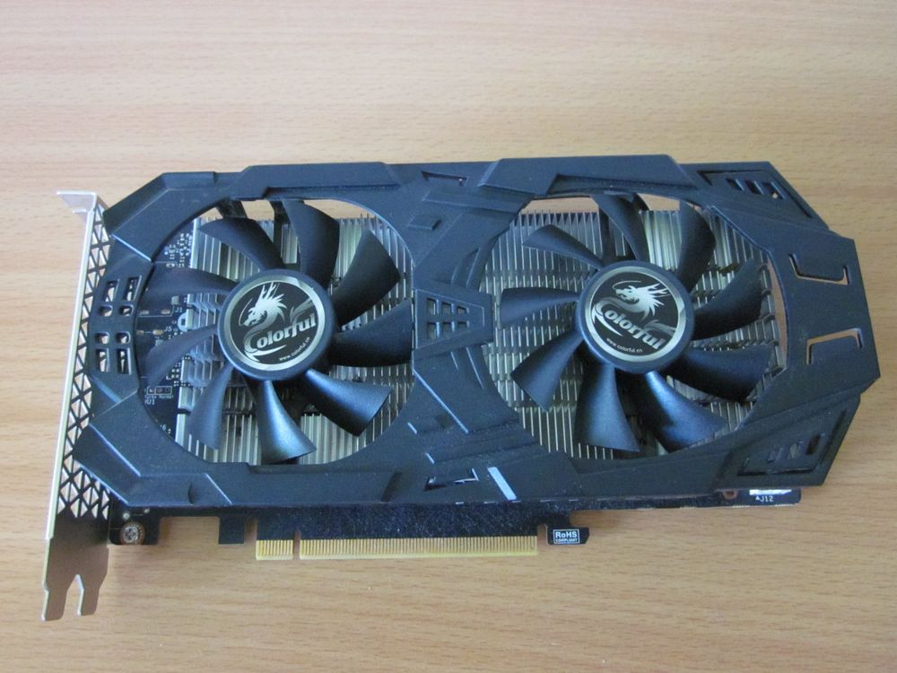 Carte Graphique Colorful P106-100 6Go GDDR5 - GTX 1060 - Occasion Très Bon état