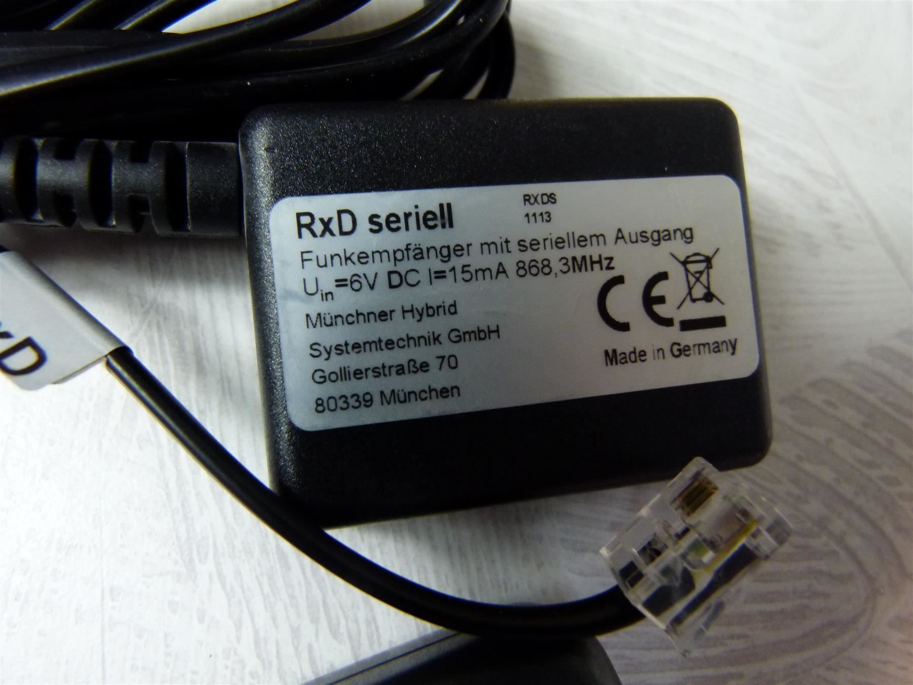 Telecomandi: Funkempfänger seriellem Fernbedienung – Nuovo (secondo la descrizione) da Uerkheim venduto da Justi.y 1