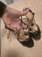Dsquared2 Lack Sandaletten Gr. 40 Schwarz, neuwertig!