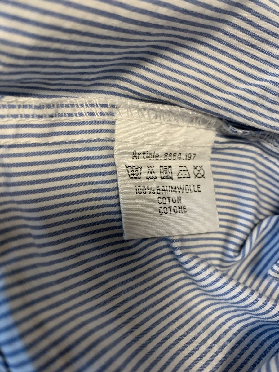 Camicie, T-shirt & Polo: Schönes schlichtes Baumwoll Hemd Gr 122 – Usato da Zizers venduto da dalaub 5