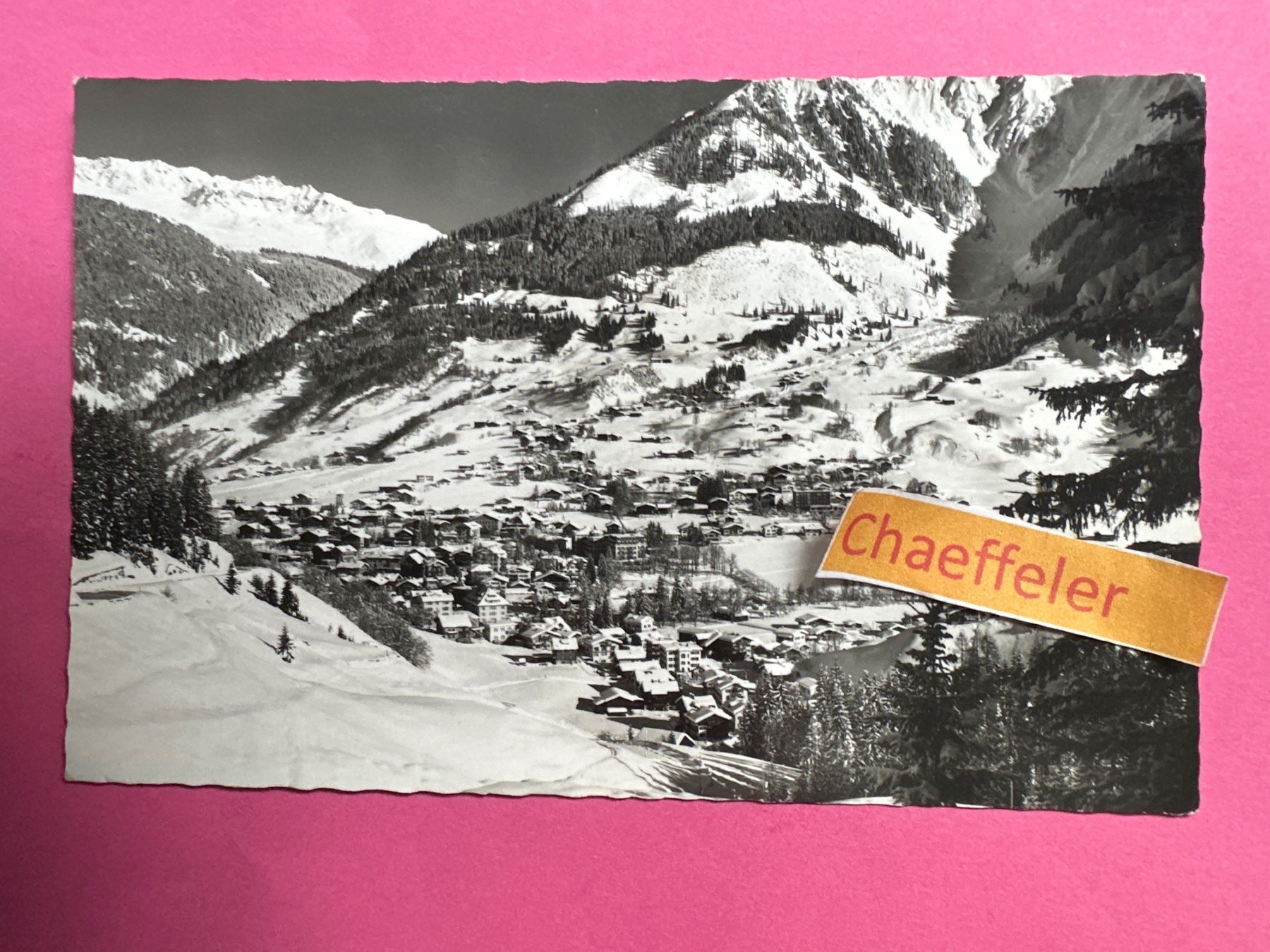 Cartoline postali: 1963 Klosters – Usato da Zürich venduto da Chaeffeler