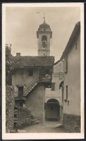 AK Brione, Partie an der Kirche
