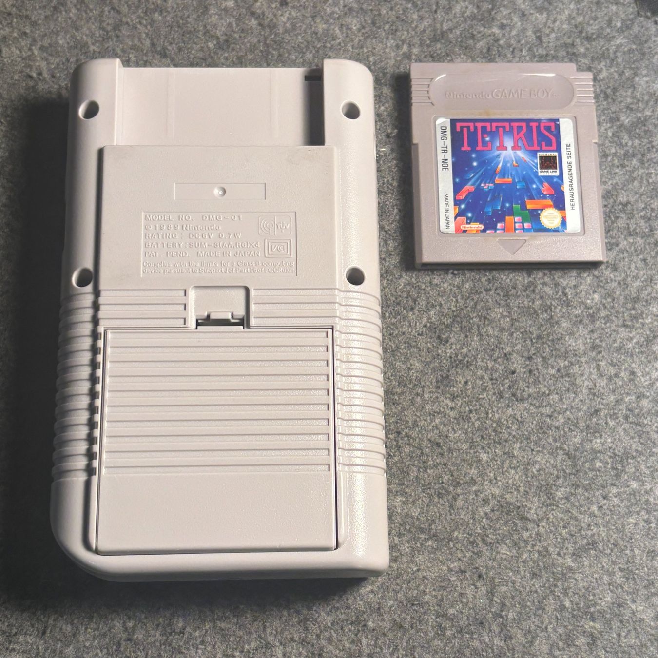 Nintendo Konsolen: GameBoy Classic DMG-01 Konsole Original + Tetris – Gebraucht aus Mollis von GamingCorner 1
