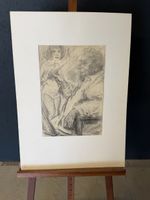 Dessin original signé Rollo sous passe-partout 