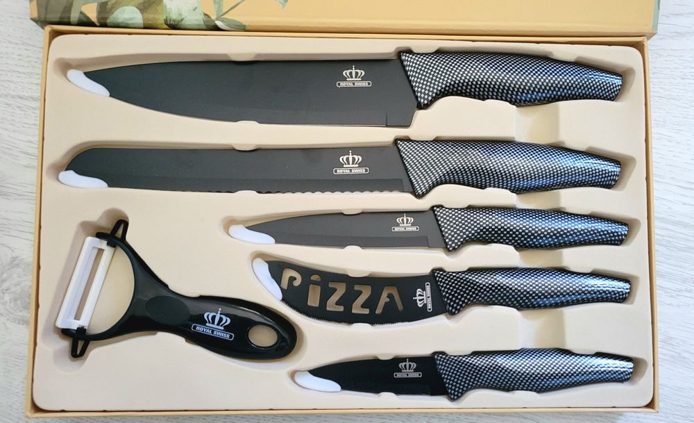 Royal Swiss Lot de 6 couteaux 3