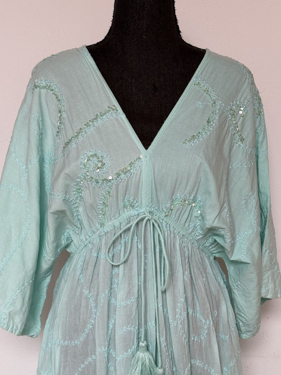 Vestiti: Boho Maxikleid aus Baumwolle  – Nuovo (secondo la descrizione) da Sigriswil venduto da ck56 3