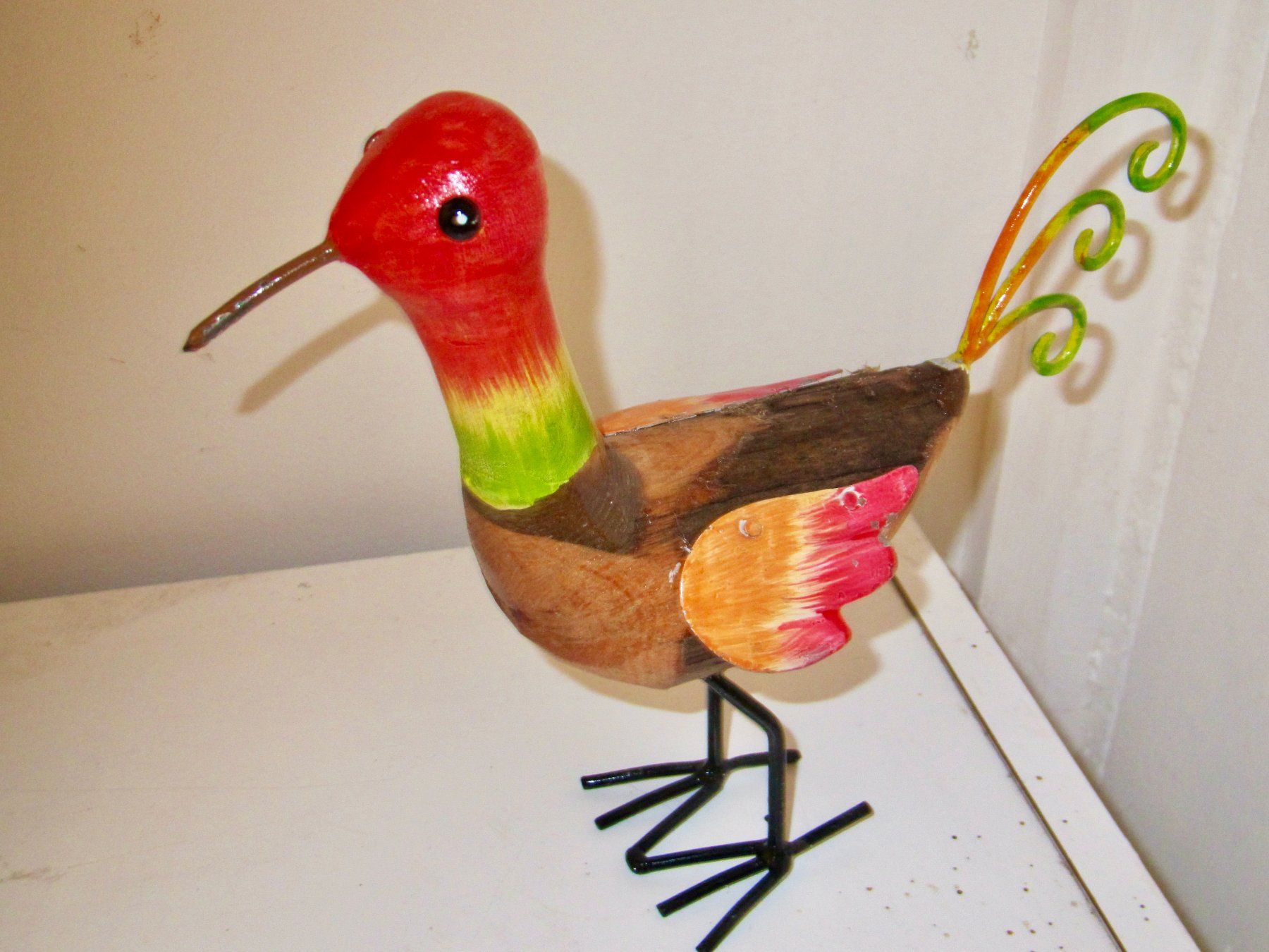 Manor Tutte le decorazioni: 2 DECORATIONS OISEAUX BOIS - METAL – Nuovo (secondo la descrizione) da Murten venduto da Selliot 1