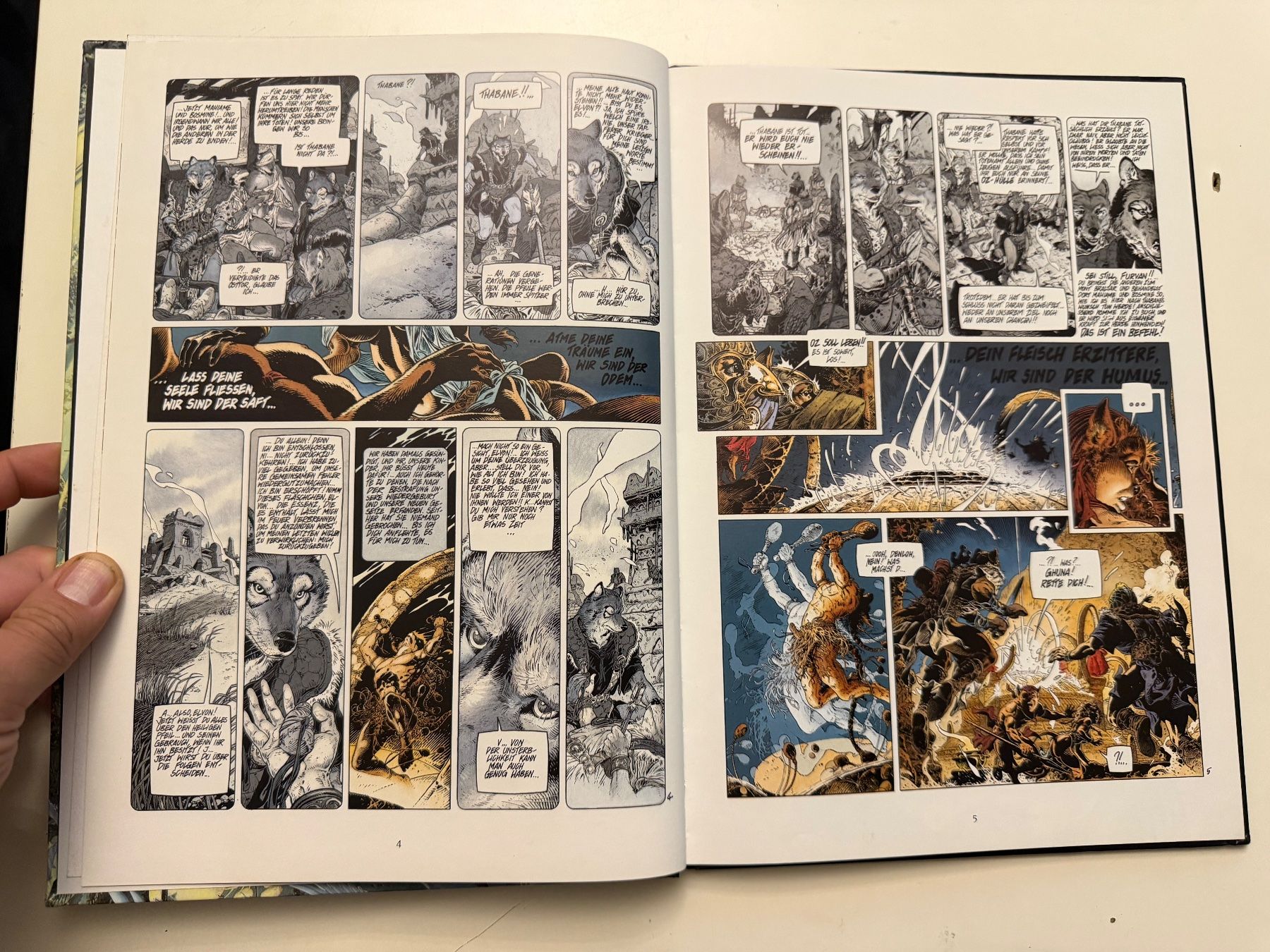 Fumetti: DER LETZTE WOLF VON OZ - SPLITTER – Usato da Münsingen venduto da Ganjam 4