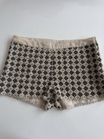 Shorts mit Pailetten