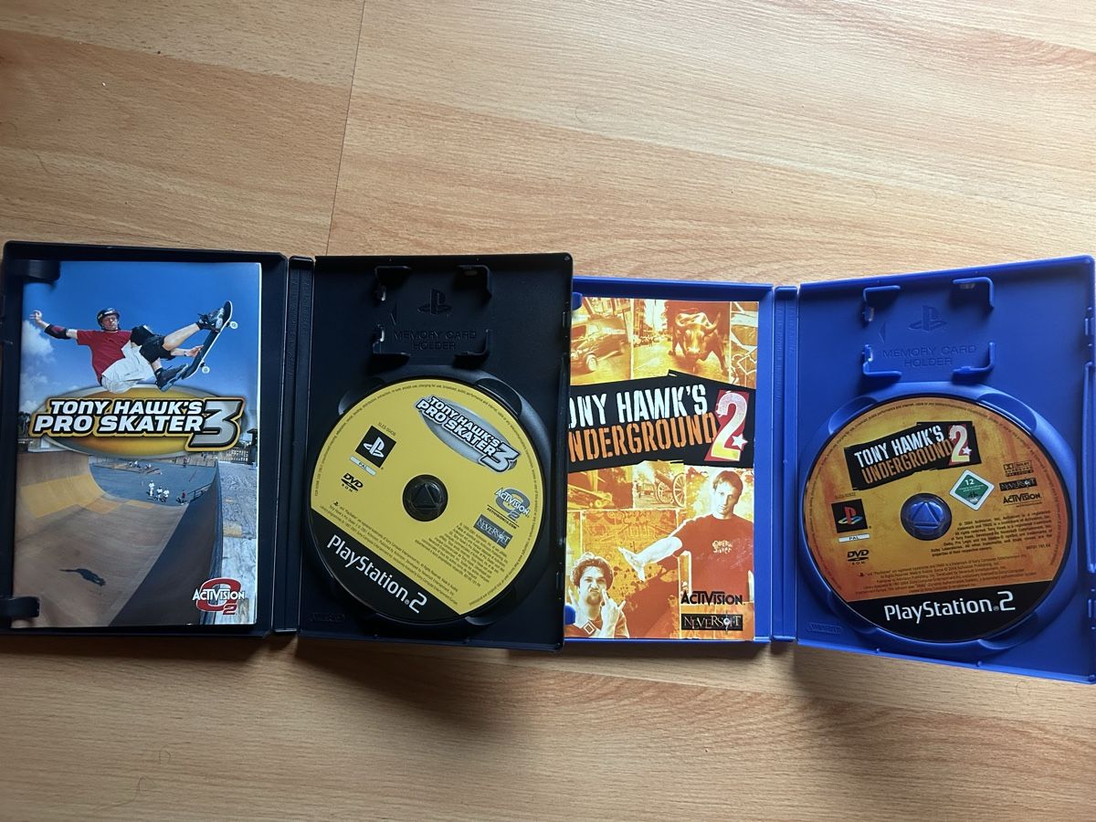 Sony Giochi: Tony Hawk's Pro Skater 3 & Underground 2 - PS2 Games – Usato da Schötz venduto da lor_z95g 1