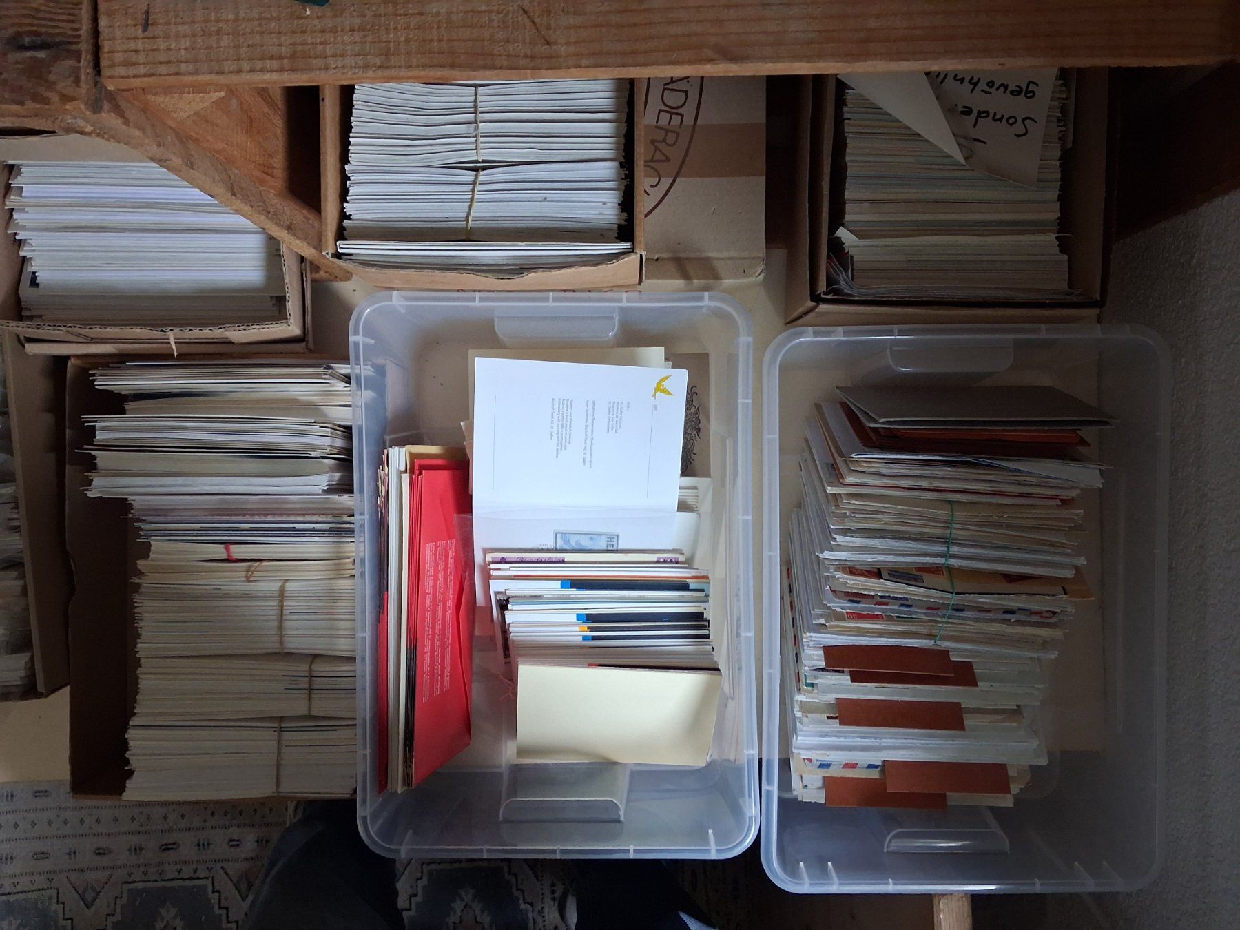 Alle Briefmarken: R6509  /  Collection de lettres et de FDC – Gebraucht aus Ste-Croix von MONT-TAGNAC 7