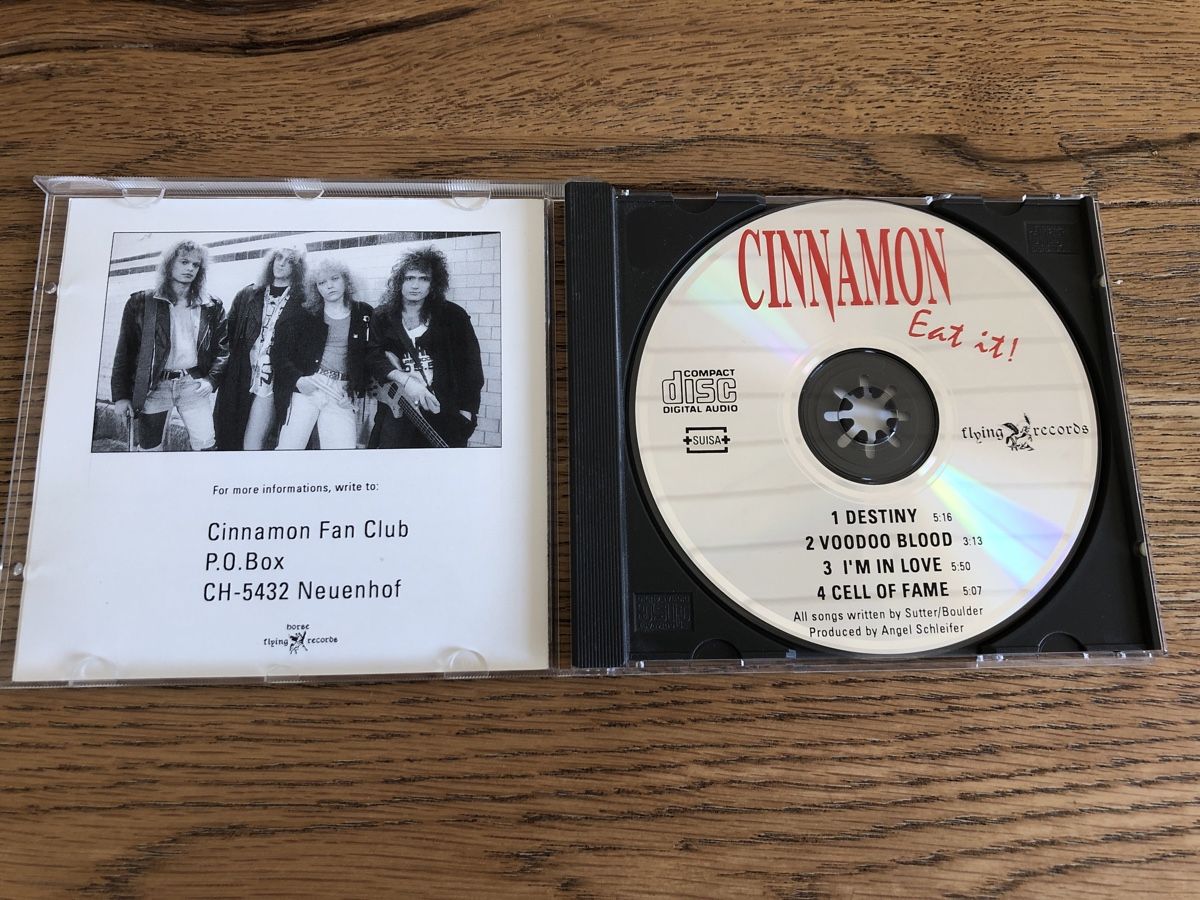 CD: Cinnamon - Eat it (1991) – Usato da Embrach venduto da rocky84 1