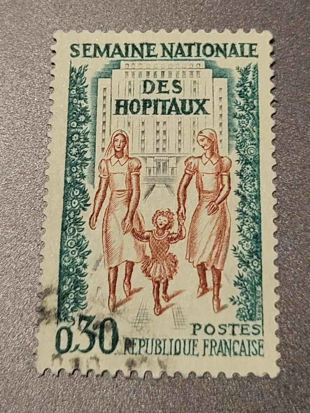 Alle Briefmarken: Frankreich 1962 briefmarke – Gebraucht aus St Gallen von Stampsalshobby