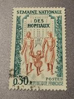 Frankreich 1962 briefmarke