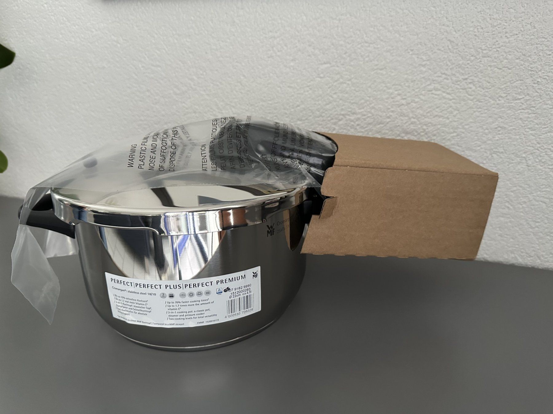 WMF Pentole: WMF Dampfkochtopf 4.5l – Nuovo e nell'imballaggio originale da Oberurnen venduto da Smile58