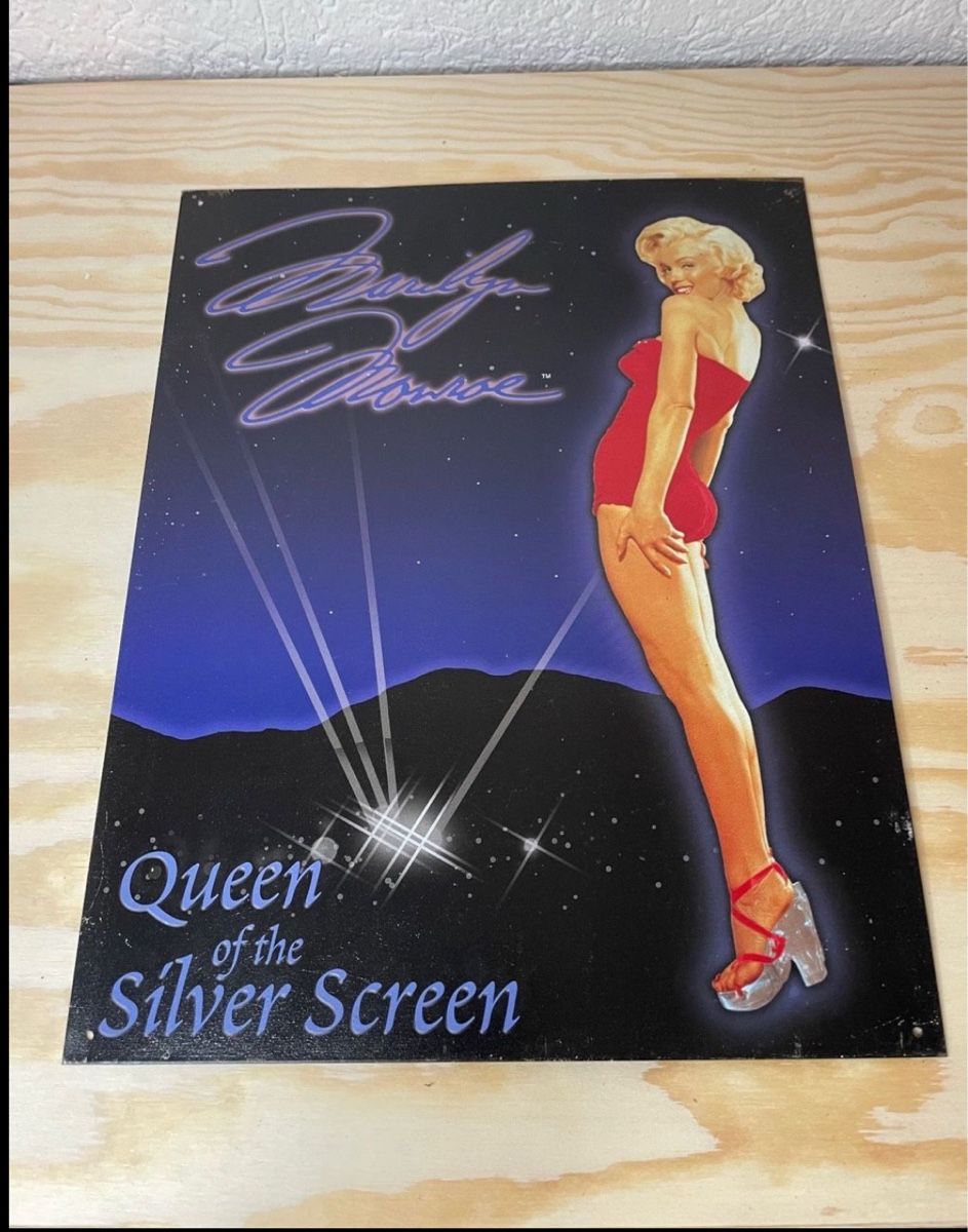Schilder: Marylin Monroe Schild – Gebraucht aus Schliern b. Köniz von Trebesch 2