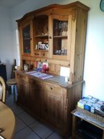 Hochbuffet mit Glaskasten