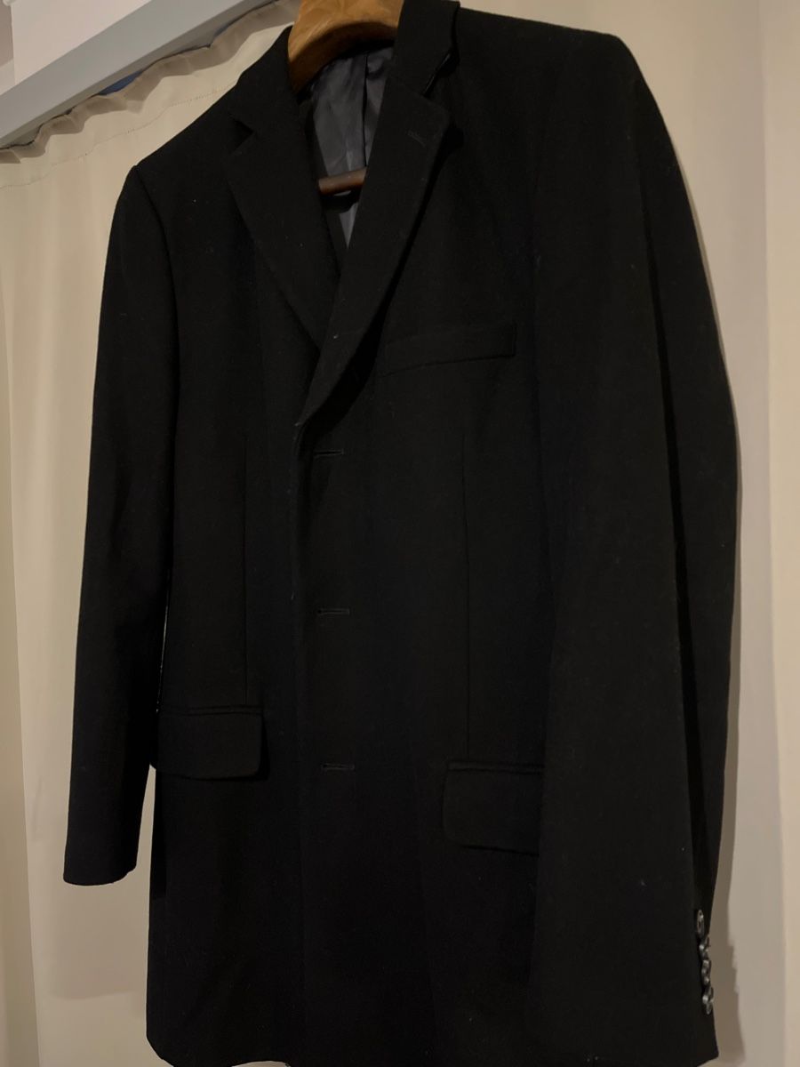 Cappotti: Schwarzer Herren Wintermantel Gr. 52 – Usato da Zug venduto da Hehe 1