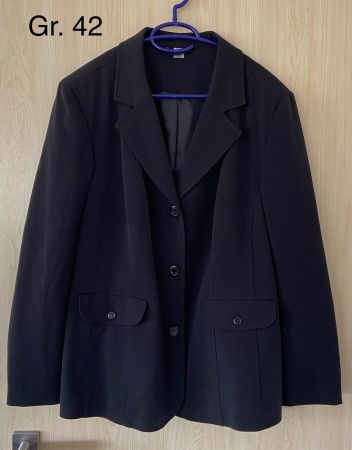Blazer, schwarz, Gr. 42