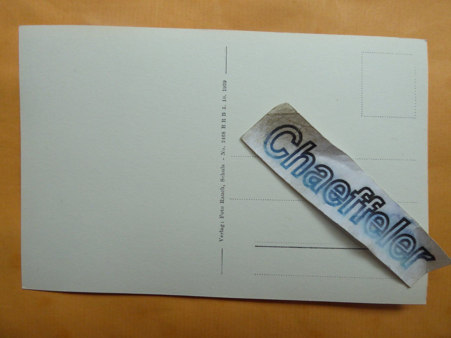 Cartoline postali: Kurhaus Tarasp mit Vulpera – Usato da Zürich venduto da Chaeffeler 1