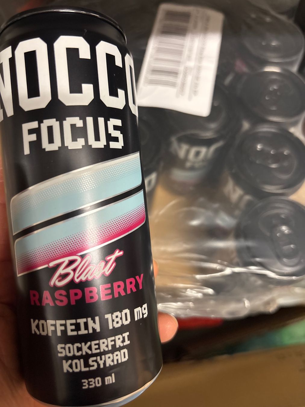Cibi & Specialità: Nocco Focus Raspberry Blast - 24 Dosen – Nuovo e nell'imballaggio originale da Derendingen venduto da Natiii12
