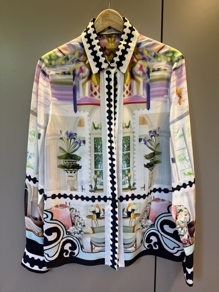 Camicette: Mary Katrantzou colorful silk blouse – Usato da Bäch SZ venduto da jfog
