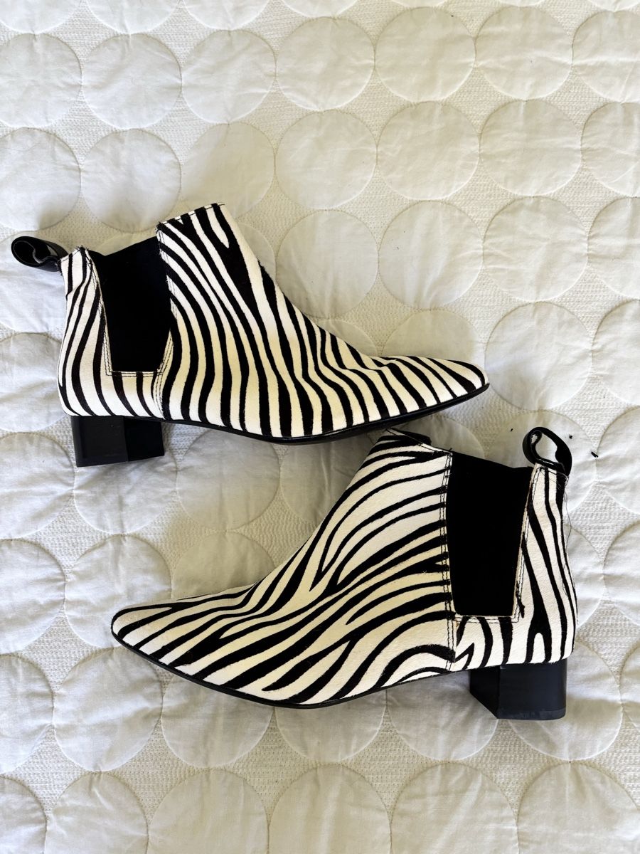 Clarks Scarpe da donna: Clarks Zebra Stiefeletten 39 neuwertig – Nuovo (secondo la descrizione) da Cham venduto da MC_0605