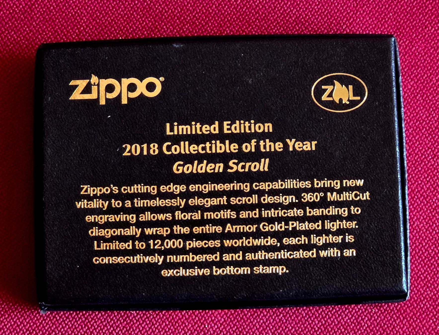 Zippo Briquets: Zippo limited edition Gold Plated – D'occasion à Villeret par yan_vgv2 3