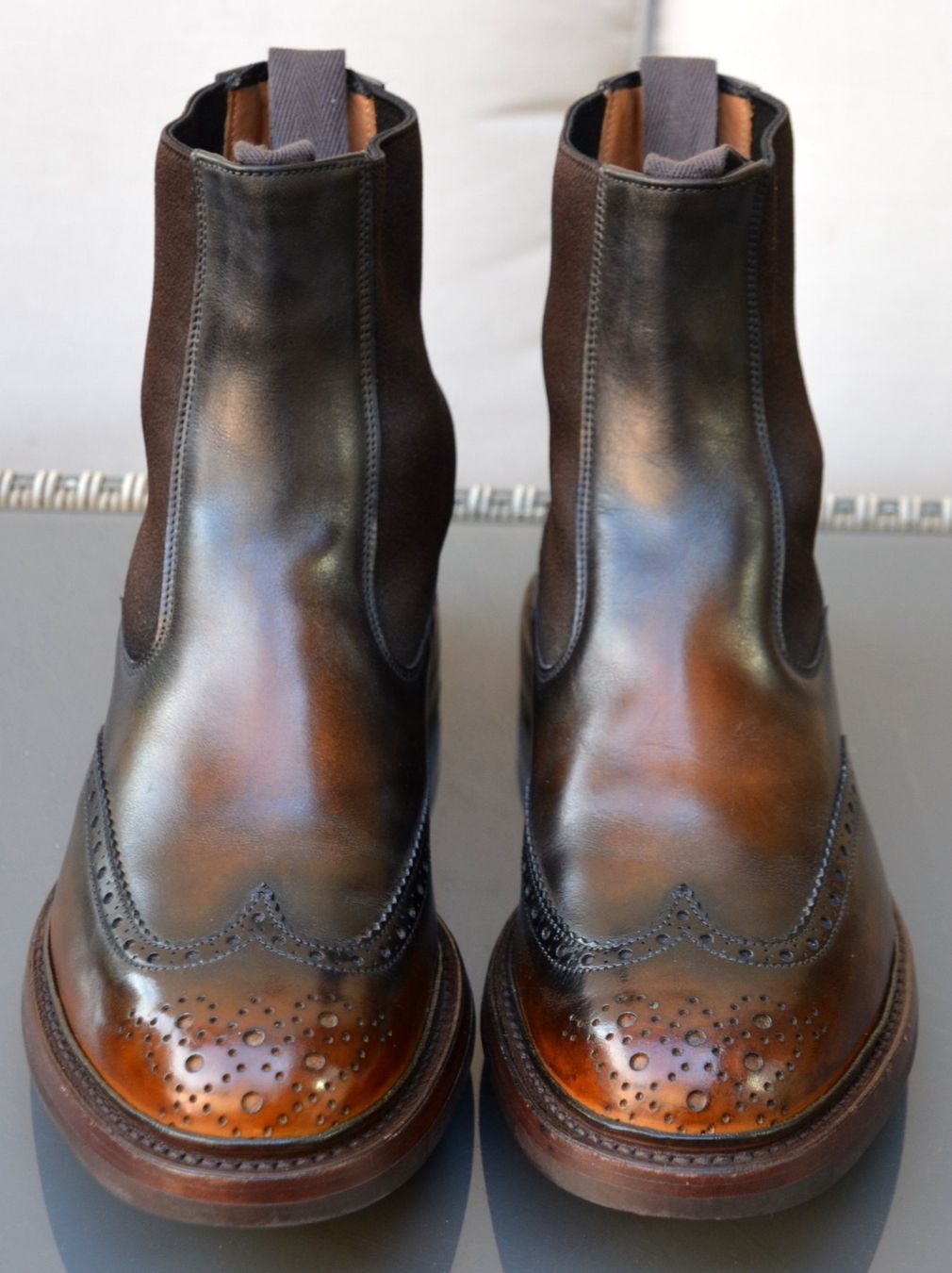 Scarpe da uomo: Tricker's Boots / bottes .10 / 44 – Usato da Collonges venduto da Auganien 2