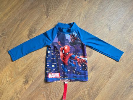 Badeshirt, UV-Shirt "Spiderman" H&M Gr. 92 (neuwertig)