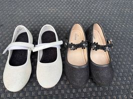 Glitzer-Ballerinas für Mädchen