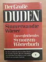 Der grosse Duden 8 – Sinnverwandte Wörter