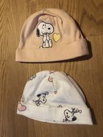 Süsses Baby Mützli mit Snoopy Motiv - newborn