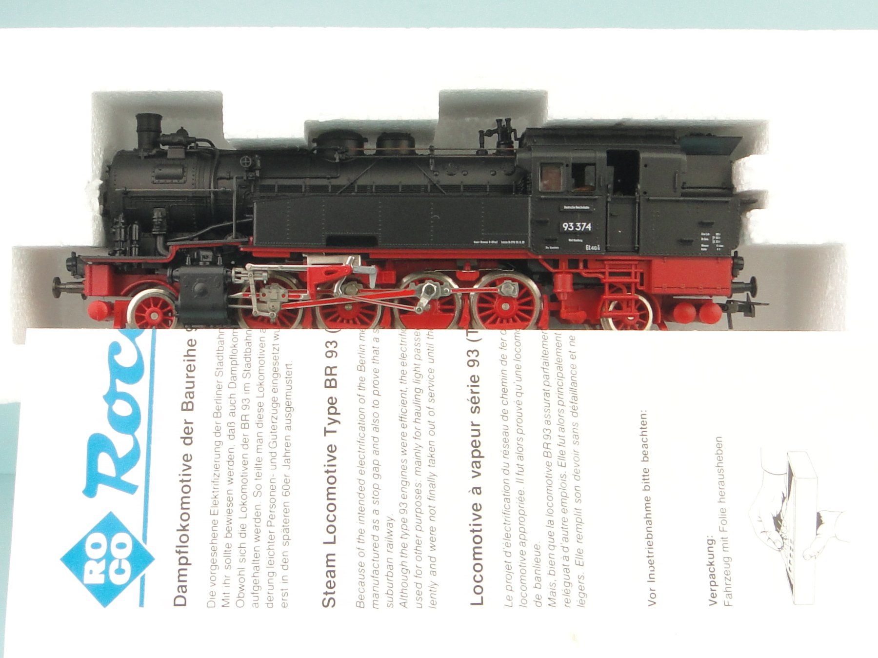 Roco Modellini di ferrovie: Roco 4122A BR 93, neuwertig – Usato da Bülach venduto da cann11 8