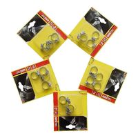 20 Stück Schlauchbriden, Schlauchschellen 16-25mm (5-Set)