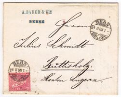 Lettre de Bern pour Buttisholz le 24.II.68