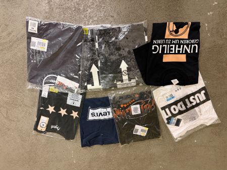 10 teiliges Shirt-Set, u.a. Helly Hansen, Odlo, Nike, Levis