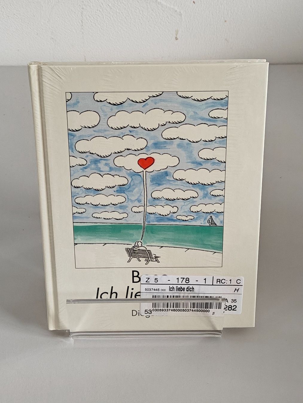 Libri: Cartoon-Buch Ich liebe dich - Bosc - Diogenes - 2008 – Nuovo e nell'imballaggio originale da Birr venduto da DisDas