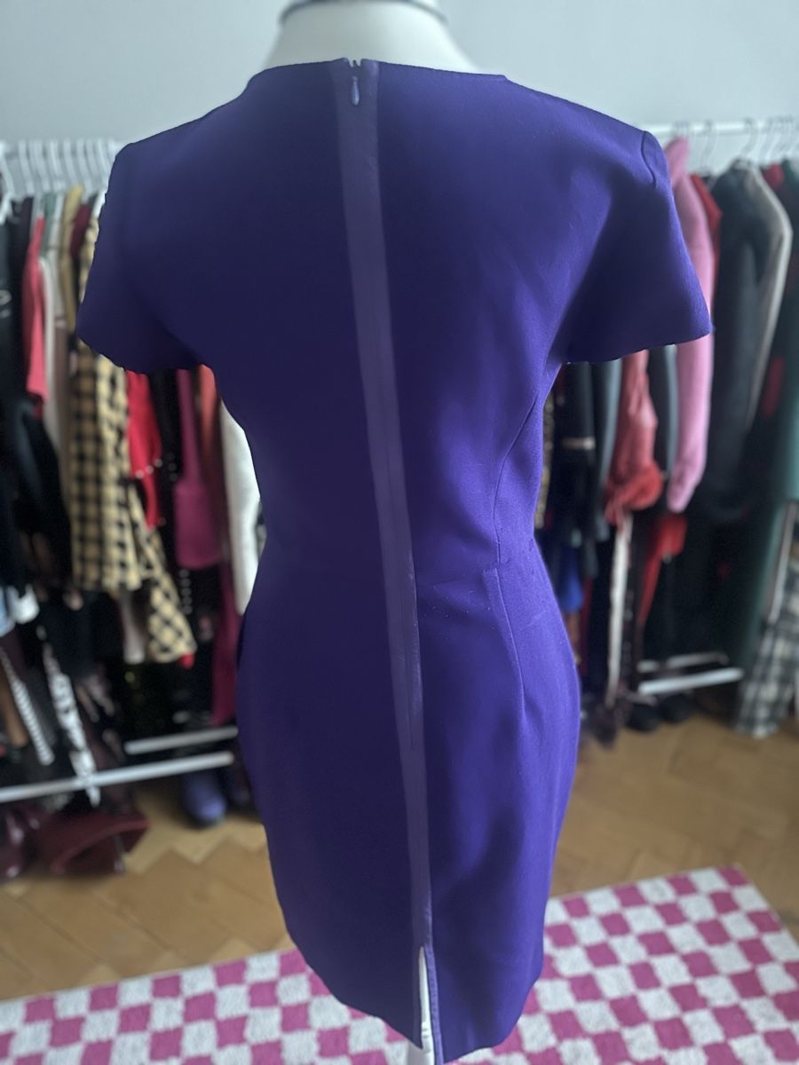 Kleider: Vintage Kleid violett – Gebraucht aus Zürich von PuraVida111 2