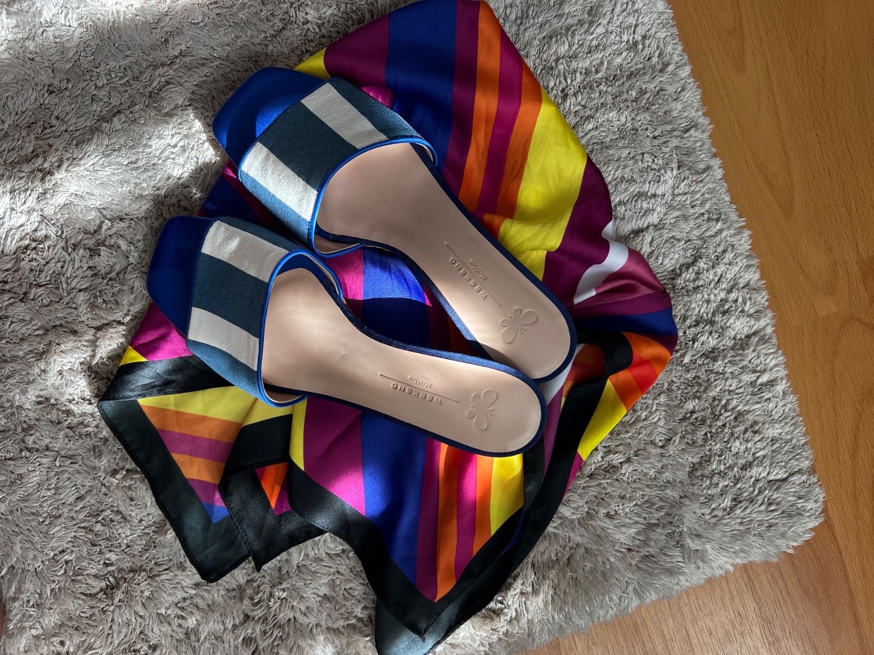Max Mara Damenschuhe: WEEKEND MaxMara Shoes + Scarf – Neu und originalverpackt aus Sattel von Zlata1 1