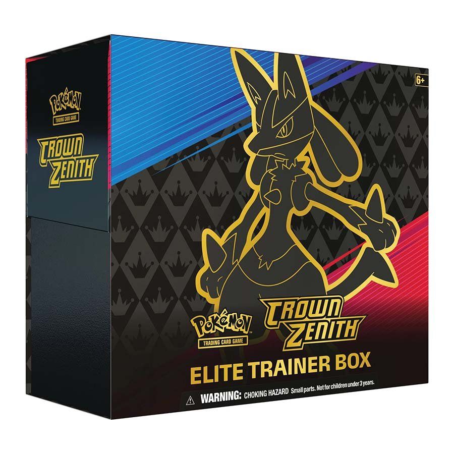 Pokémon Carte collezionabili: Pokémon Elite Trainerbox Sword & Shield Crown Zenith OVP EN – Nuovo e nell'imballaggio originale da Bern venduto da Toytopia